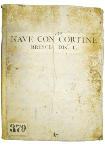 Registro del Catasto Napoleonico del Comune di Nave (1810). Brescia, Archivio di Stato.